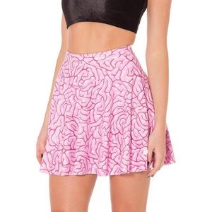 Blackmilk Brains Skater Skirt M